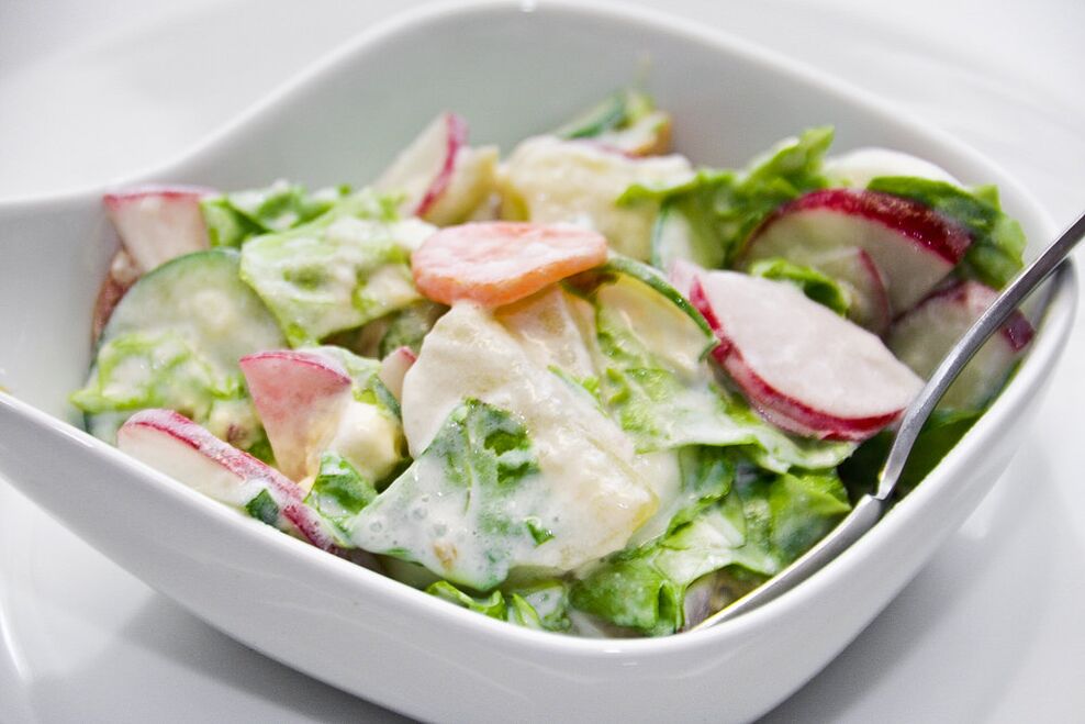 salad untuk penurunan berat badan