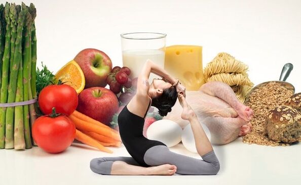 yoga dan makanan pelangsing