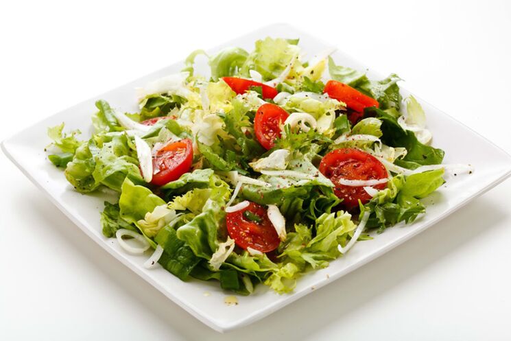salad sayuran untuk penurunan berat badan 5 kg seminggu