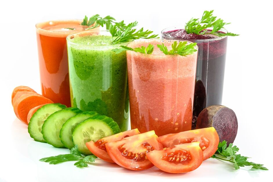 smoothie sayuran untuk penurunan berat badan dan pembersihan badan